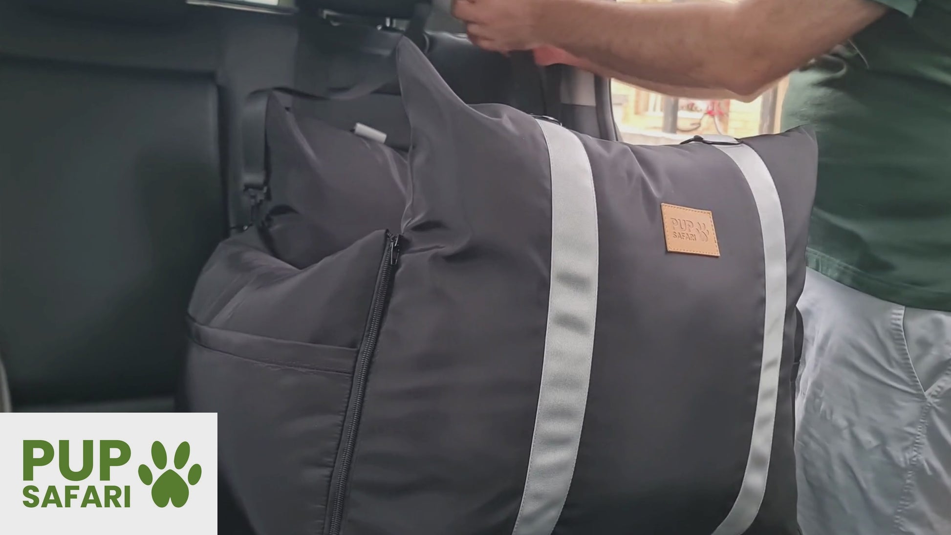 Pup Safari Dog Car Seat Bed Installation