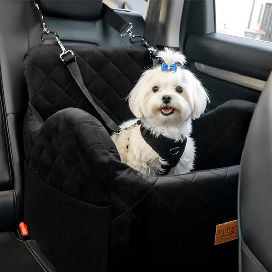 pup safari dog car booster seat hero