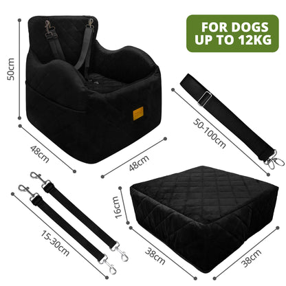 pup safari dog car booster seat 5