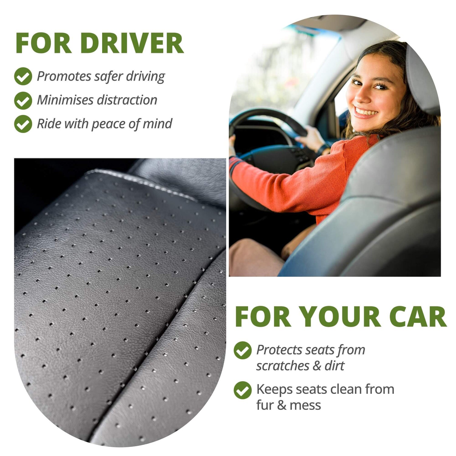 pup safari dog car seat  driver