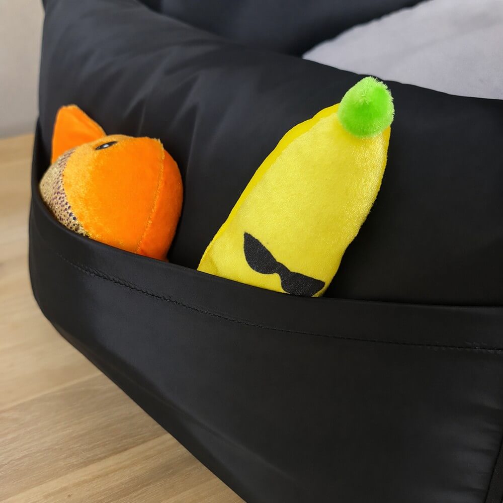 pup safari dog car seat bed  pocket