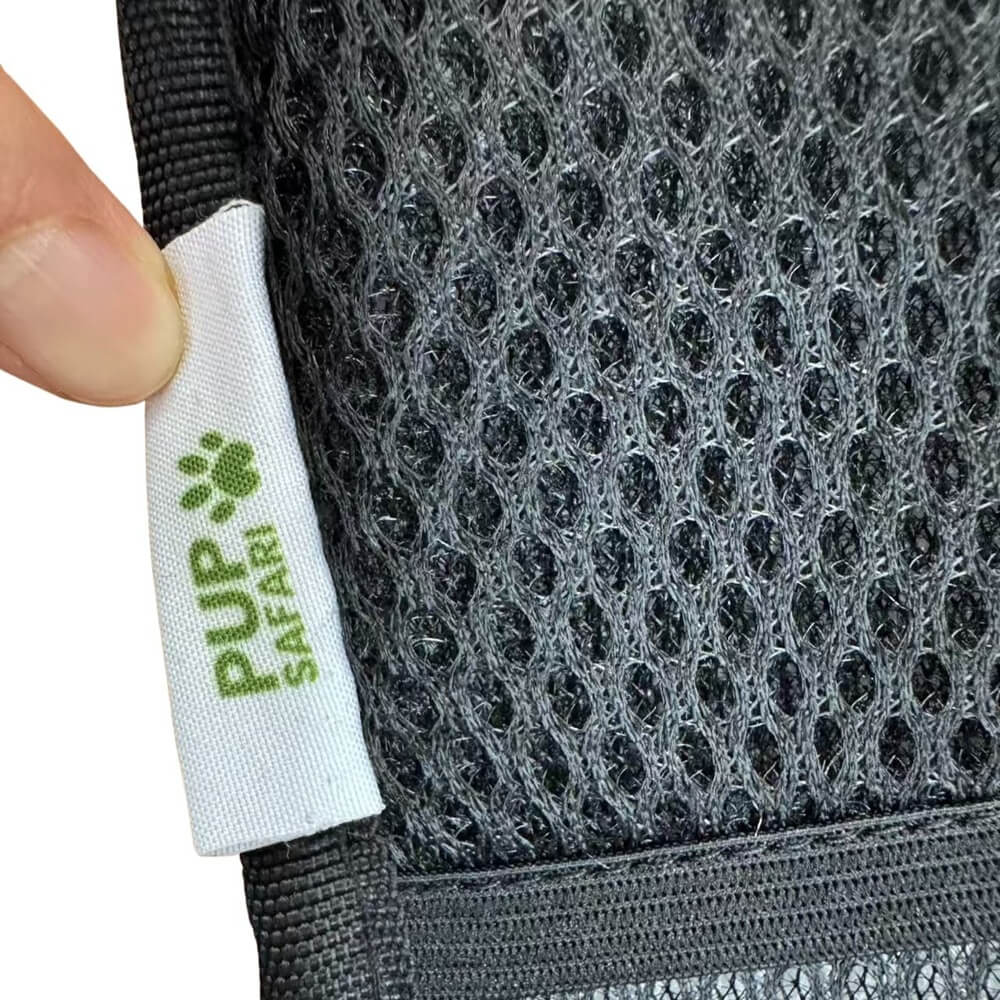 pup safari pet hair remover glove close