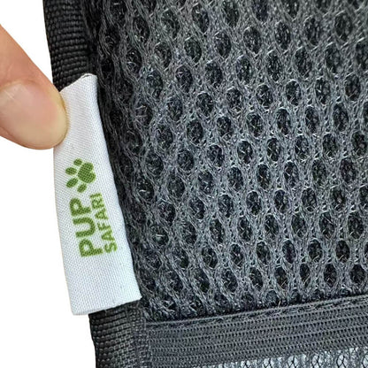 pup safari pet hair remover glove close